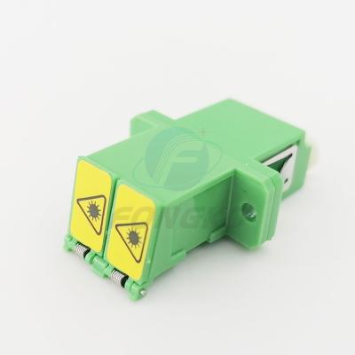 China APC Lc Coupler Adapter Fiber Optic Fiber Lc Duplex Connector for sale