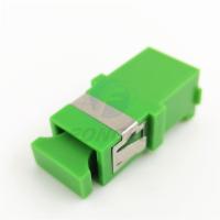 China Simplex Groene van de het Blindadapter van Shell Singlemode SC/APC Auto de Vezel Optische Adapters van Sc Te koop