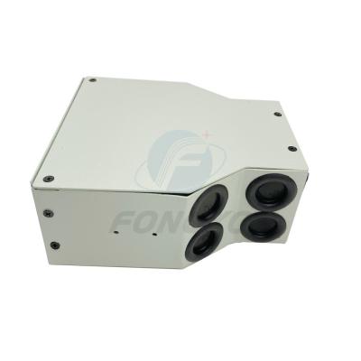 China Outdoor 2U 24 Port FTTH Terminal Box Optic Splice ODF Box SC FC ST LC for sale