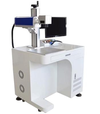 China Laser CUTTING fiber laser marking machine for deep metal engraving and cutting name necklace jewelry for sale