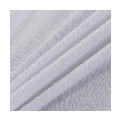 China Poly Terry Towel Anti-static Waterproof Breathable Cotton Cloth Textile Waterproof Mattress Protector Cloth With Free Sample for sale