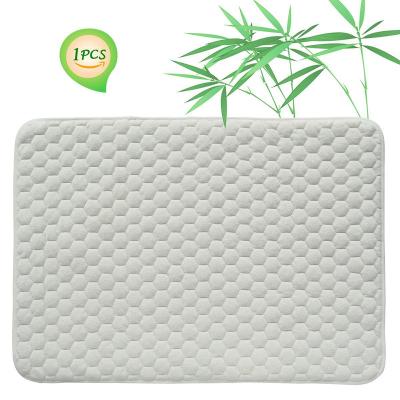 China Terry Cloth Fiber Crib Pad Waterproof Hypoallergenic Bamboo Quilting Bamboo Mattress Pad for sale