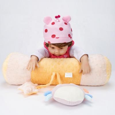 China toys & Decoration & Gifts Baby Crash Strips Cylindrical Tiles New Cute Baby Child Bed Turnout Pillow Doll Sleep Soothe Pillow for sale