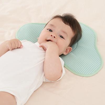 China Anti-Static Washable Cloud Memory Foam Head Shaping Pillow Infant Baby Rests Tencel Mesh Pillow Sets for sale