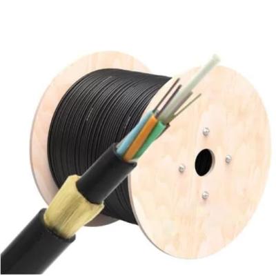 China Single Mode ADSS All Dielectric Fiber Optic Cable 12 24 48 96 Core For Aerial for sale