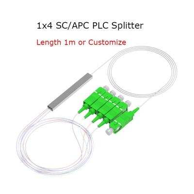 China 1x4 PLC Fiber Splitter Mini Module 900um SC/APC Single Mode à venda