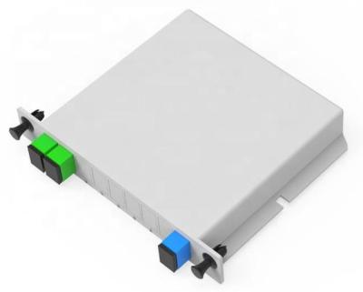 China Mini PLC Optical Splitter G657A Personalizado 1*2 1*4 1*8 1*16 1*32 1*64 PLC 2 Way Splitter à venda