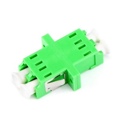 China Duplex Single Mode Glasvezel Adapter LC APC naar LC APC Connector Adapter Met Flens Te koop