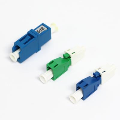 China LC/APC Sc/Upc Atenuador de fibra multimodo de modo único 1-25dB Opcional para rede de acesso à venda