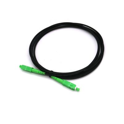 China Single Mode Fiber Optic Patch Cable SC APC to SC APC Connector LSZH Jacket for sale