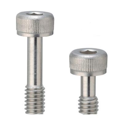 China Hot Sale PAC Captive Screw GUTB Half Thread Hex Socket Knurled Panel Head Captive Screws for sale