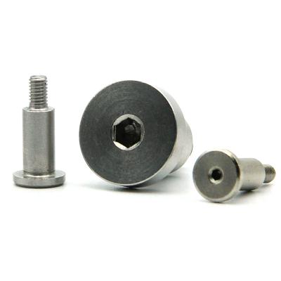 China Hex Joint Socket Drivers DBTM Head Low Stepped Shoulder Screws Hex Joint Socket Slotted Shoulder Screw for sale