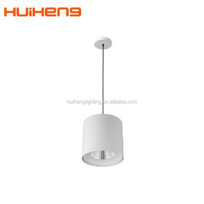 China Cylindera12w 10w 15w 20w 30w Round Cob Mount Hotel High Lumen Outdoor Hanging Pendant Light Led Downlight for sale