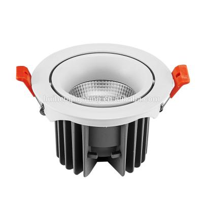 China Hotel HH17A 12v 12w Rotating Mini Fitting Rgb Recess Dimmable Anti-glare Spot Light Led Spotlight From China for sale