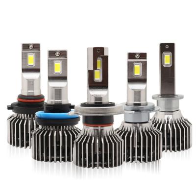 China Led H7 H4 H11 80W Super Bright H8 Brightest 9005 Headlight Bulbs 9006/HB4 H13 H1 H3 for sale