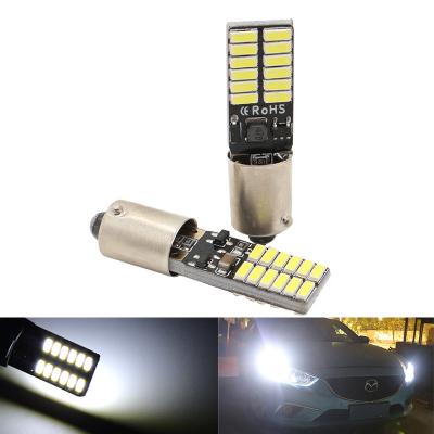 China BA9S 4014 24SMD Automotive LED Light Bulbs Width Led Indicator Light 12V for sale