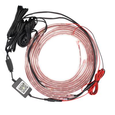 China Flexible APP Control Rgb Car Led Strip Light Underglow Tailgate Light Strip DRL for sale