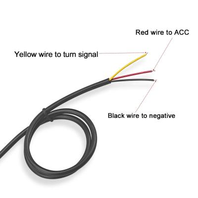 China 30cm 45cm 60cm Daytime Car Headlight LED Tube Strip Brake Flow Guide Light 2pcs for sale