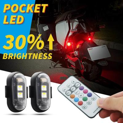 China RGB Color LED Car Interior Atmosphere Lights Micro USB IP67 Wireless Remote Control for sale