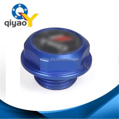 China Mugen Car Engine Fuel Oil Filler Filter Tank Cap Cover Aluminum Blue Plug For Honda for sale