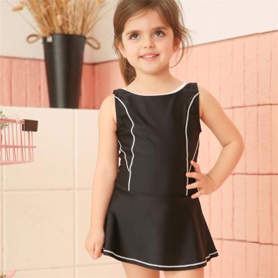 China Breathable Most Popular Kids Girls Long Sleeveless Rashguard Swimsuits For Kids Swimwear Kids Swimwear for sale