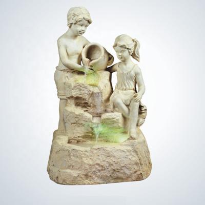 China home decoration european style garden outdoor water fountain for sale for sale