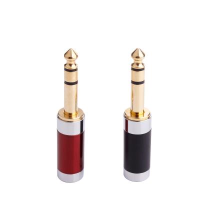 China audio & YYTCG Video Wholesales High End Audio Stereo 6.5MM 6.35mm Male 6.3mm Stereo Jack 6.35mm (1/4 Inch) MIC Plug Connectors for sale