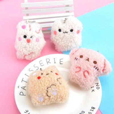 China Cute Puppy Plush Toy z408 Kawaii Plush Toy Key Chain Bear Backpack Charmpurse Accessories for sale