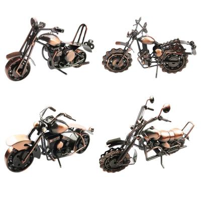 China Popular art metal motorcycle model creative desktop decoration model car toy car table model toy z810 HD for sale