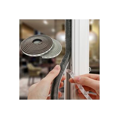 China Customizable High Quality Door and Window Seal 5 Meters Back Glue Top Self Adhesive Glass Door and Window Sealant Dustproof Seal for sale