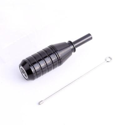 China Custom Adjustable High Quality Tattoo Making Style Tattoo Permanent Hot Aluminum Cartridge Grip for sale