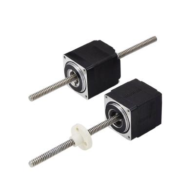 China 28LHS Series 115N Force 2 Phase Nema11 No Captive & External Nut Hybrid linear Stepper Motors Linear Acuators for sale