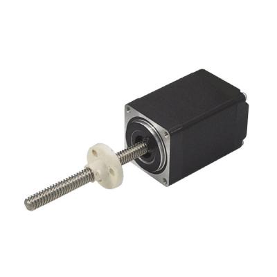 China 2 Phase 20N Nema11 Linear Hybrid Stepper Motor External Nut Type Linear Acuators for sale