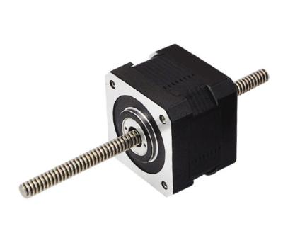 China 50N Force Nema17 Linear Hybrid Stepper Motor 2 Phase Non Captive 42LHS1674N-170 for sale