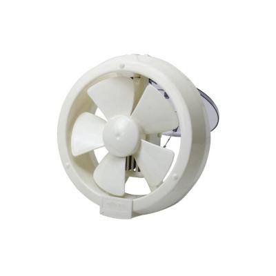 China 110V or 220V Luxury 6 Inch Kitchen Bathroom Stained Glass Round Shape Plastic Silent Exhaust Fan with Copper Motor or Aluminum Motor for sale