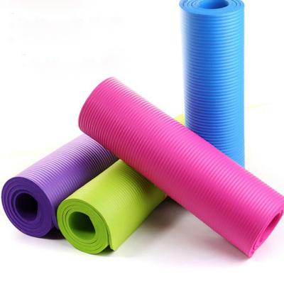 China High Quality Waterproof NBR Yoga Mat Made in China 61*173*0.8cm/24*68