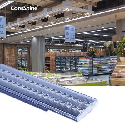 China Supermarkets 4 Wire 3 Phase LED Linear Track Light For Supermarkets And Shops for sale