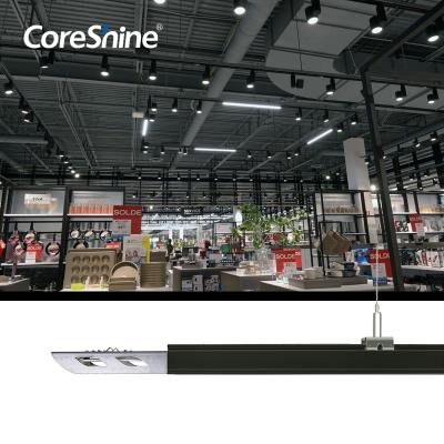 China Dimmable (DALI / 1-10V) commercial led linear lighting supermarket light with spot track module for sale