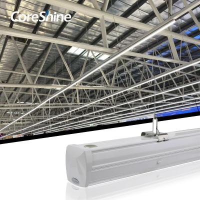 China Flexible Dimmable (DALI / 1-10V) LED Linear Light Solution For Supermarket Warehouse Office for sale