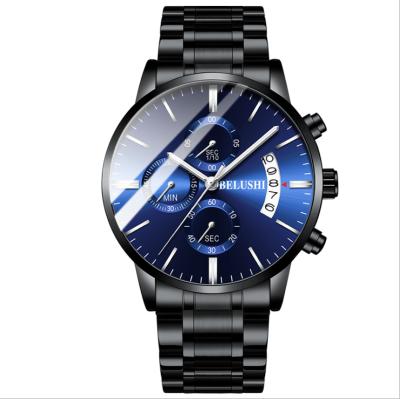 China Full calendar 533 JENISES tide business sports watches men's wrist waterproof men's fashion watches three eyes six hands timer calendars for sale