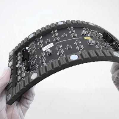 China KDS indoor p2.5 indoor P3 flexible led display soft led module curved led screen for sale