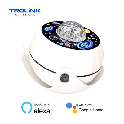 China Modern Kids Bedroom Trolink Sleep Remote Control Color Changing Sky Projector Multifunctional Decorative Lighting Starry Night Light for sale