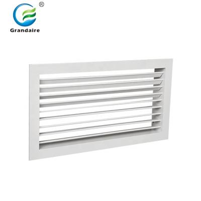 China Ajustablable Modern Aluminum Blades Grill Ventilation Wall Kitchen Single Layer Clearance Air Grilles for HVAC and Ventilation for sale