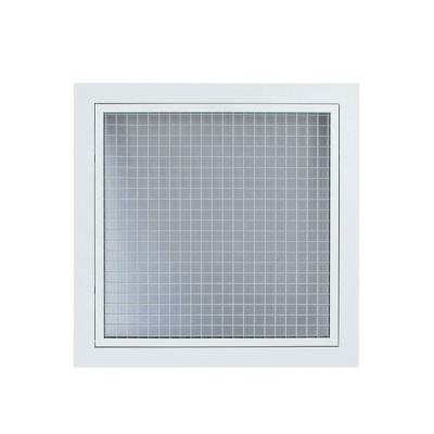 China Easy Installation Air Conditioning Aluminum Eggcrate Vent Grilles With Removable Core For Return Air for sale