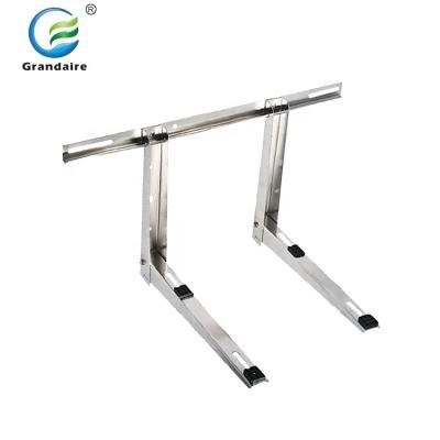 China 201#/304#Stainless Steel Air Conditioner Stainless Steel Wall Bracket With Cross Bar for sale