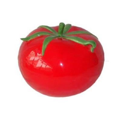 China Craft hand painted ceramic tomato for festival decoration FN10300 for sale