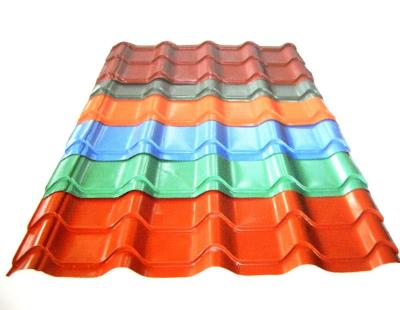 China Sheet Metal Roofing Sheet PPGI Structural Corrugated Roofing Tile Price Corrugated Iron Steel Weather Technique Panel DIN Welding Origin for sale