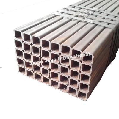 China Pipe oil tanker 1mm 2mm 3mm S355JR welded square liquid steel pipe/seamless square pipe/tube structure 4mm 5mm 6mm S355JR tube factory for sale