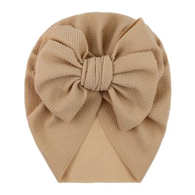 China Solid Color Baby Hair Hats Soft And Comfortable Spring Winter COMMON Portable Wear for sale