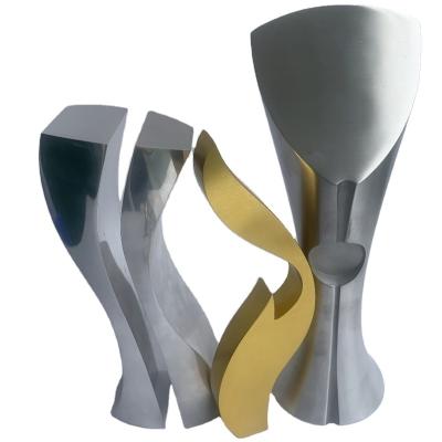 China Customized High Precision Aluminum Anodized Aluminum CNC Turned Parts Trophy CNC Machining 5 Axis for sale